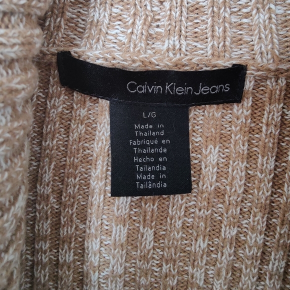 Calvin Klein Jeans Cardigan / Sweater 100% Cotton - Picture 3 of 5